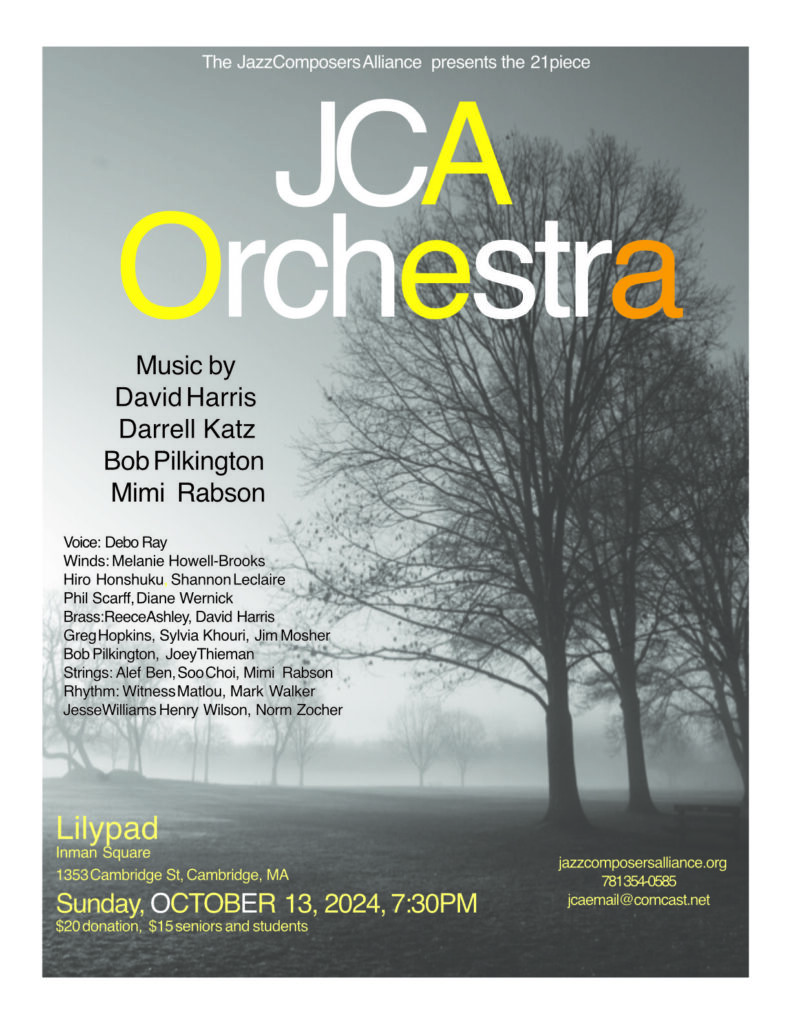 JCA Orchestra 10-13 at the Lilypad